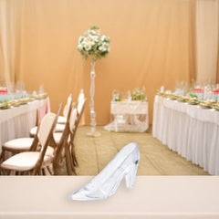 Acrylic High Heel Slipper Wedding Decor Favors, 12-count