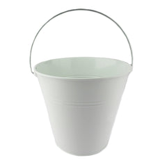Tin Pail Bucket with Handle Party Favor, 9-Inch, 1-Count