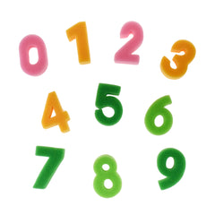 Letter and Number Craft Sponges