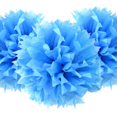 Starburst Tissue Paper Pom-Poms, 17-Inch, 3-Count