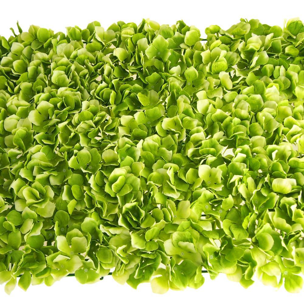 Artificial Silk Hydrangea Flower Mat, 24-inch