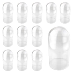 Plastic Dome Display Case, Clear Base