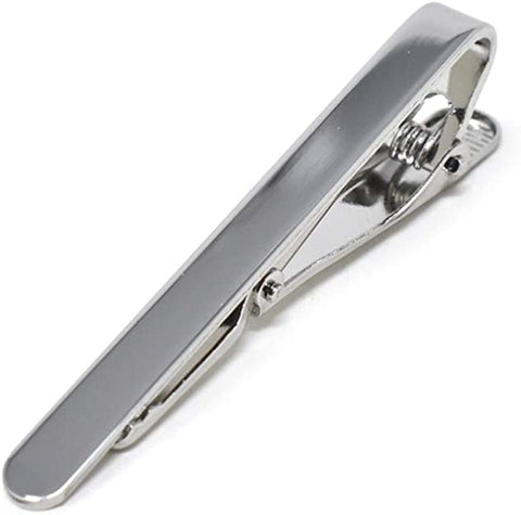 Mens Stylish Tie Bar Pinch Clip, 2-inch