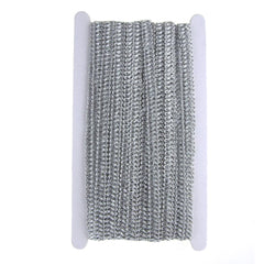 Metallic Gimp Weaved Trim, 12mm, 15-Yards