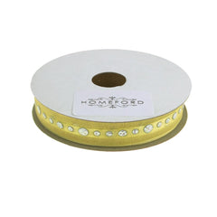 Circle Bling Center Sheer Ribbon, 5/8-Inch 3 Yards
