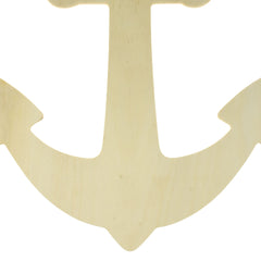 Wooden Craft Anchor Wall Plaque, 14-inch