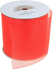 Plain Sheer Organza Ribbon, 2-3/4-inch, 25-yard