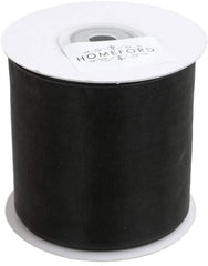 Plain Sheer Organza Ribbon, 2-3/4-inch, 25-yard