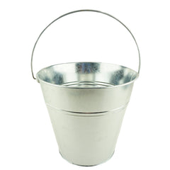 Tin Pail Bucket with Handle Party Favor, 9-Inch, 1-Count