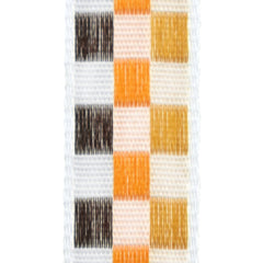 Fall Checkered Satin Ribbon, Multicolor, 3/8-inch, 10-yard