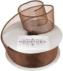 Sheer Organza Wired Edge Ribbon, 1-1/2-inch, 10-yard