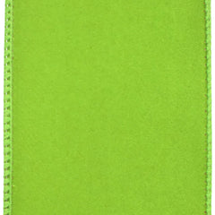 Christmas Velvet Two-Tone Wired Ribbon, 10-yard