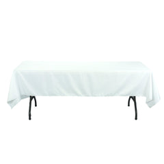 Rectangular Polyester Tablecloth, 60-Inch by 102-Inch
