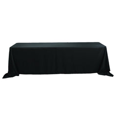Rectangular Polyester Tablecloth, 90-Inch by 132-Inch