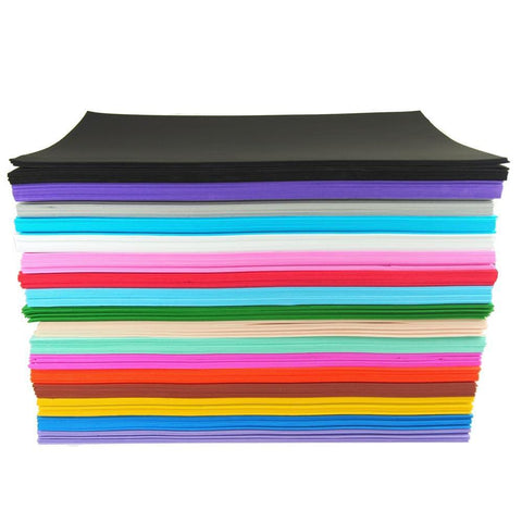 Plain EVA Foam Sheet, 13-Inch x 18-Inch, 10-Piece