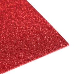 Glitter EVA Foam Sheet, Large, 13-inch x 18-inch, 10-count