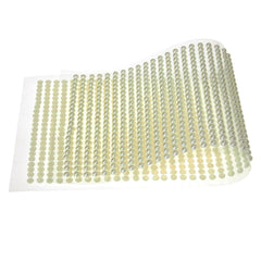 Plastic Pearls Flat Bead Self Adhesive Stickers