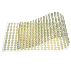 Plastic Pearls Flat Bead Self Adhesive Stickers