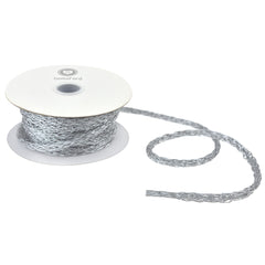 Christmas Metallic Chain Link Tubing Ribbon, 10-yard