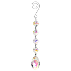 Acrylic Chandelier Crystals, Honey Dew Link, 7-Inch