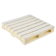 Wooden Craft DIY Mini Pallet, 4-3/4-inch