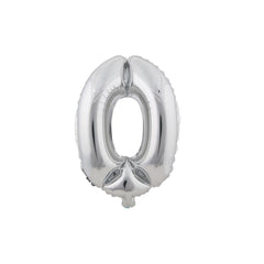 Aluminum Foil Number Balloon, 34-inch