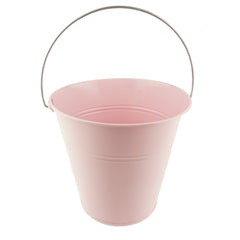 Tin Pail Bucket with Handle Party Favor, 9-Inch, 1-Count
