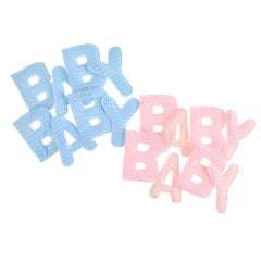 Baby Puffy Crochet Knitted Letters, 8-Piece