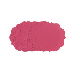 Quatrefoil Favor Label Tags, 1-3/4-Inch, 12-Count