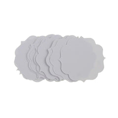 Quatrefoil Favor Label Tags, 1-3/4-Inch, 12-Count