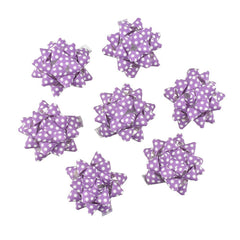 Self-Adhesive Pre-tied Star Bows, 2-Inch, 25-Piece