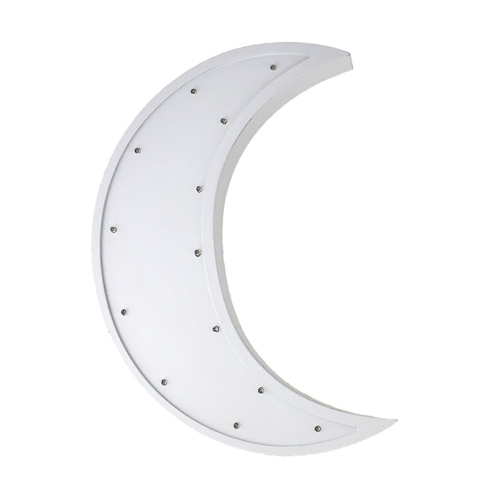 Moon LED Light Up Wall Decor, 15-Inch