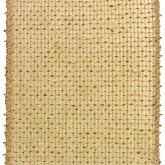 Faux Burlap Wired Ribbon, 3-inch, 50-yard