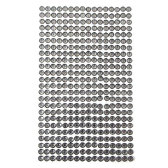 Round Adhesive Diamond Gem Stickers, 5mm