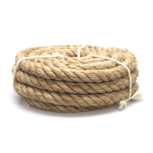 Natural Jute Fiber Rope, 12mm, 5-yard