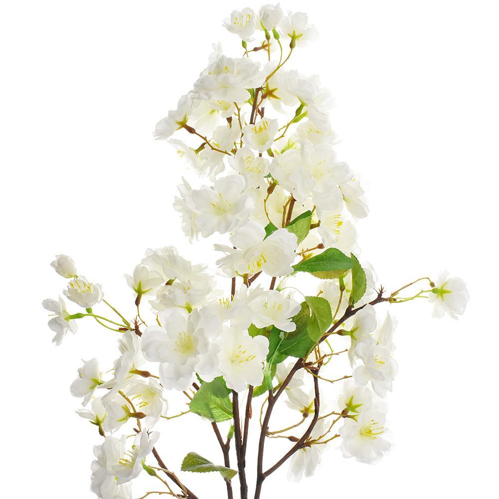 Artificial Cherry Blossom Branch Spray, 41-Inch