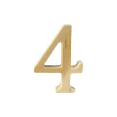 Pine Standing Wood Letters Numbers and Symbols, 2-inch, 3-count