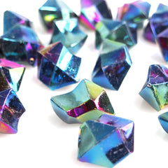 Metallic Solid Acrylic Ice Rocks Table Scatter, 1-inch