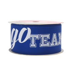 Go Team Sports Grosgrain Ribbon, 1-1/2-inch, 3-yard