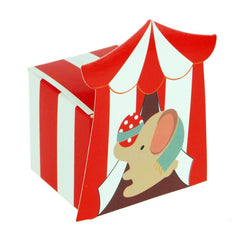 Circus Baby Shower Favor Boxes, 2-inch, 12-count