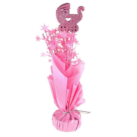 Balloon Weight Baby Shower Centerpiece, 11-1/2-inch, Baby Stroller