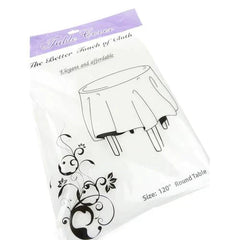 Paper Thin-Cloth Table Covers, White