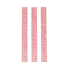 Rhinestone Gems Sticker Strips, 7-3/4-Inch, 3-Count