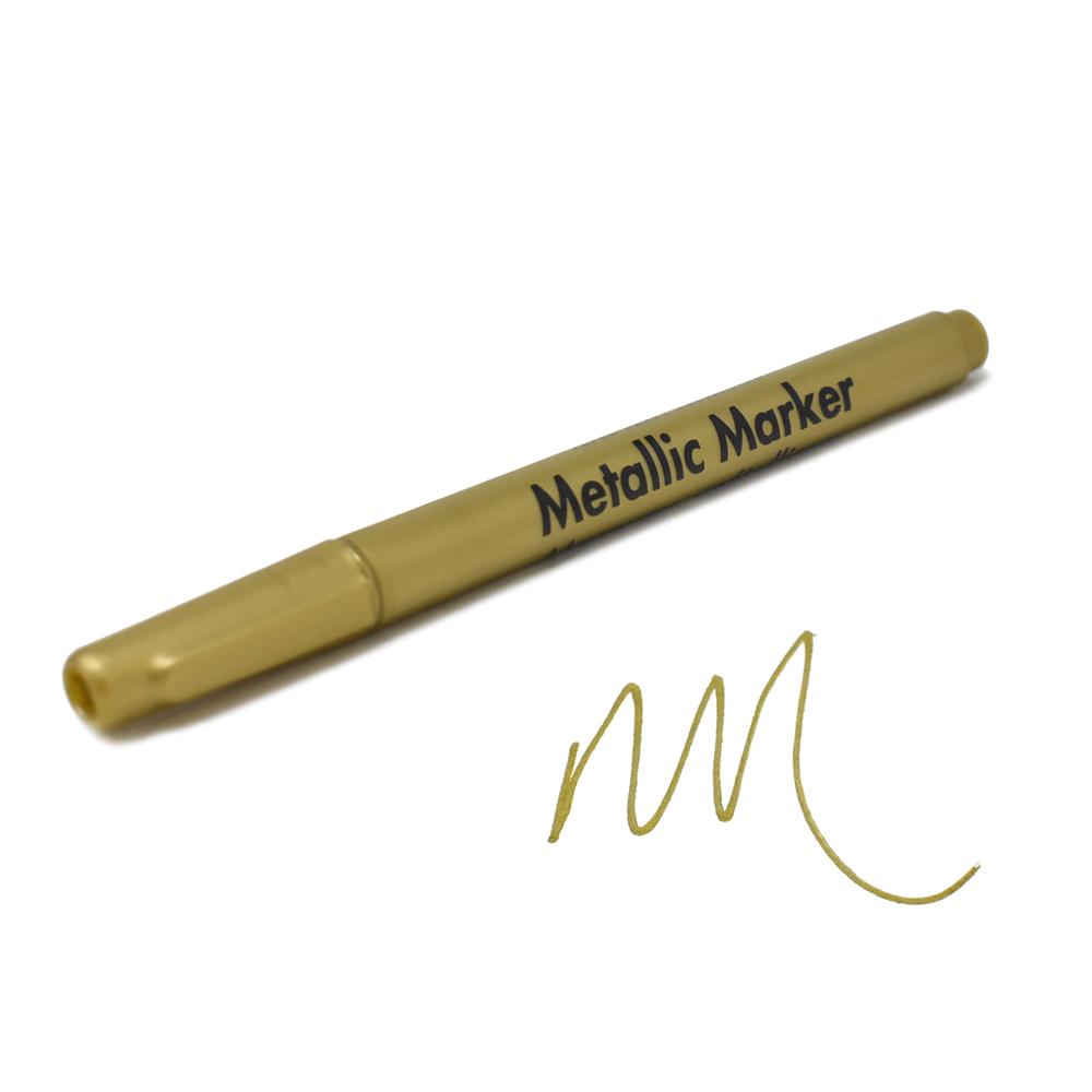 Metallic Marker 0.7mm Extra Fine Point, 5-1/2-Inch