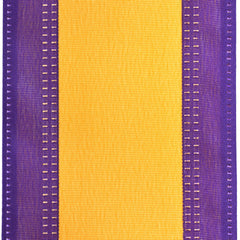 Stripe Sport Theme Ribbon Wired Edge, 2-1/2-inch, 10-yard