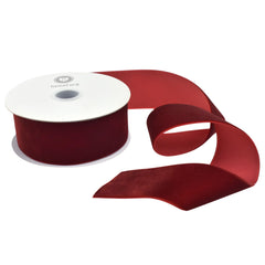 Woven Vintage Velvet Christmas Ribbon, 10-yard