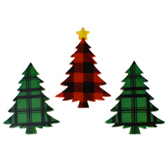 Christmas Tree Pickup Truck Mini Embellishments, 1-1/2-inch, 4-piece