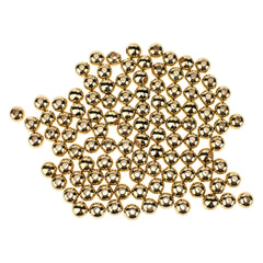 Metallic Electroplated Round Craft Beads, 5/16-inch, 1-ounce