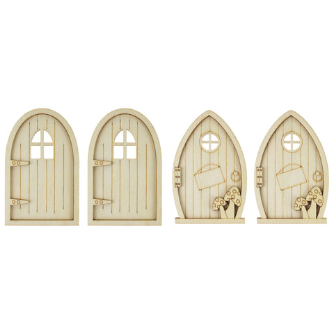 Wooden Craft Fairy Doors