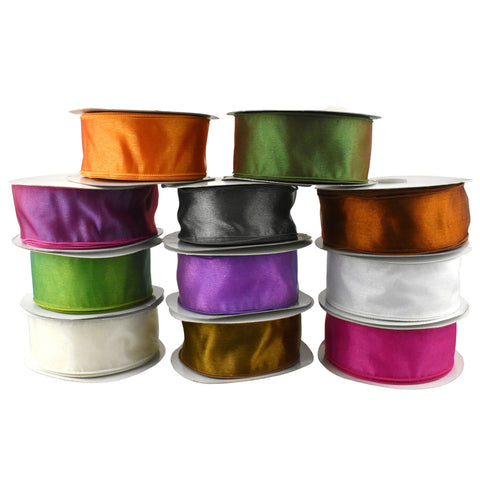 Sheer Organza Wired Ribbon, 2-1/2-inch, 50-yard